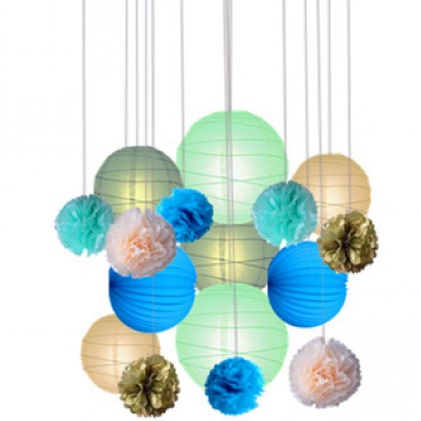 Assorted Paper Lanterns