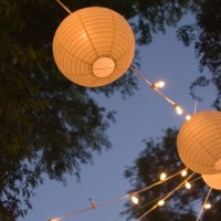 Our lanterns can be lit to make a spectacular evening
